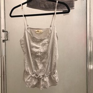 Gray tank top